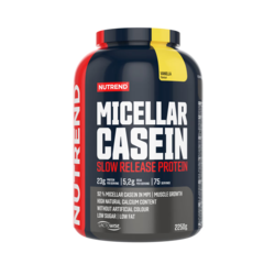 Nutrend Micellar Casein 2250g, Vanilla Flavor, 50 Serving