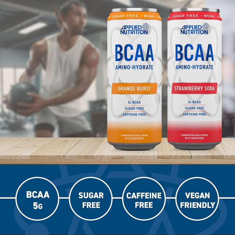 أبلايد نيوتريشن BCAA أمينو هيدرات مشروب الطاقة بنكهة البرتقال 330 مل