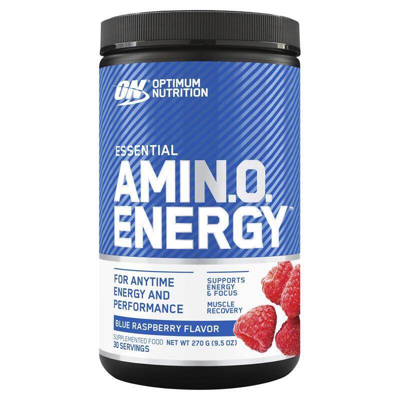 

Optimum Nutrition Essentials Amino Energy 270g Blue Raspberry Flavor 30 Serving