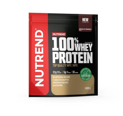 Nutrend 100% Whey Protein, Chocolate + Cocoa Flavor, 1kg, 33 Serving