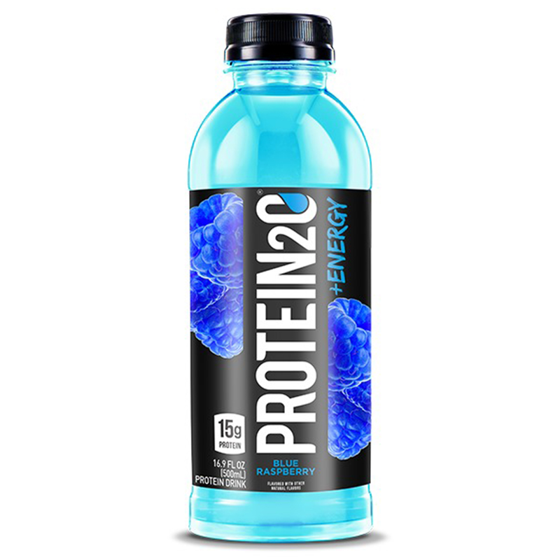 

Protein20 + Energy Protein Drink 500ml, Blue Raspberry Flavor