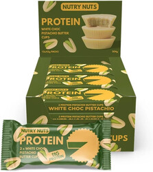 Nutry Nuts White Choc Pistachio Cup 42g Pack of 12