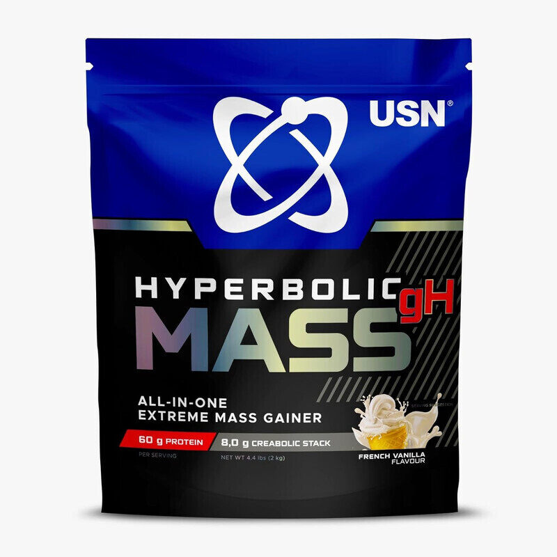 

USN Hyperbolic Mass GH French Vanilla 26 Scoops 2kg