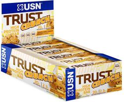 Usn Trust Crunch High Protein Bar White Chocolate Cookie Dough 60g Pack of 12