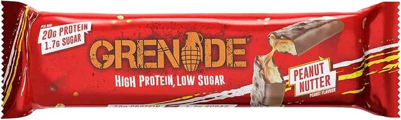 

Grenade High Protein Bar, Peanut Nutter 60g