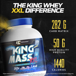 Ronnie Coleman King Mass XL Limited Edition 2.7kg Vanilla Ice Cream Flavor 11 Serving