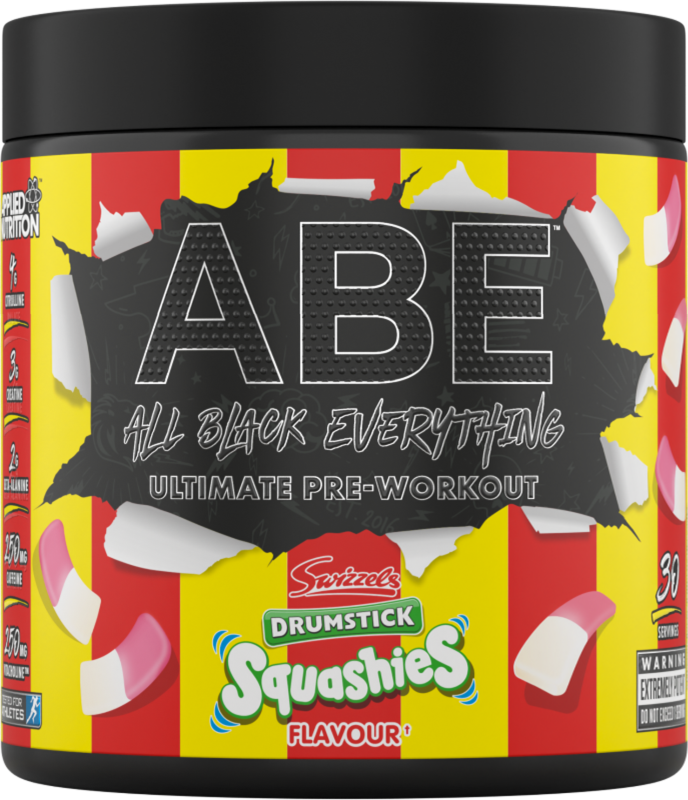 Applied Nutrition ABE Ultimate Pre-Workout 375g, Swizzels Drumstick Squashies Flavor,   30 Serving