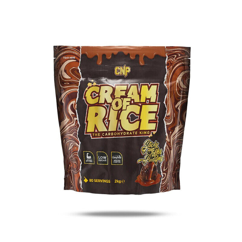 

CNP Cream of Rice 2kg Sticky Toffee Pudding Flavor 80 Serving