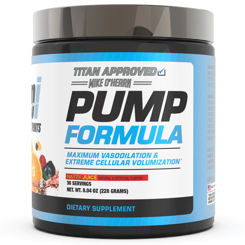 

BPI SPORTS Pump Formula, Natty Juice Flavors, 228g, 30 Serving