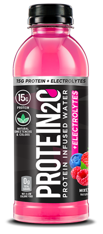 Protein2o, 15g Whey Protein Infused Water Plus Energy, Mixed Berry, 500ml