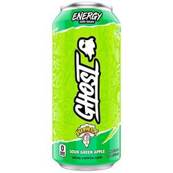 Ghost Energy Drink Sour Green Apple Flavor, 473ml