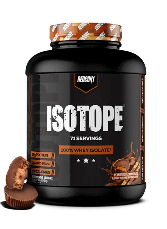 

Redcon1 Isotope 100% Whey Isolate 2421g Peanut Butter Chocolate Flavor