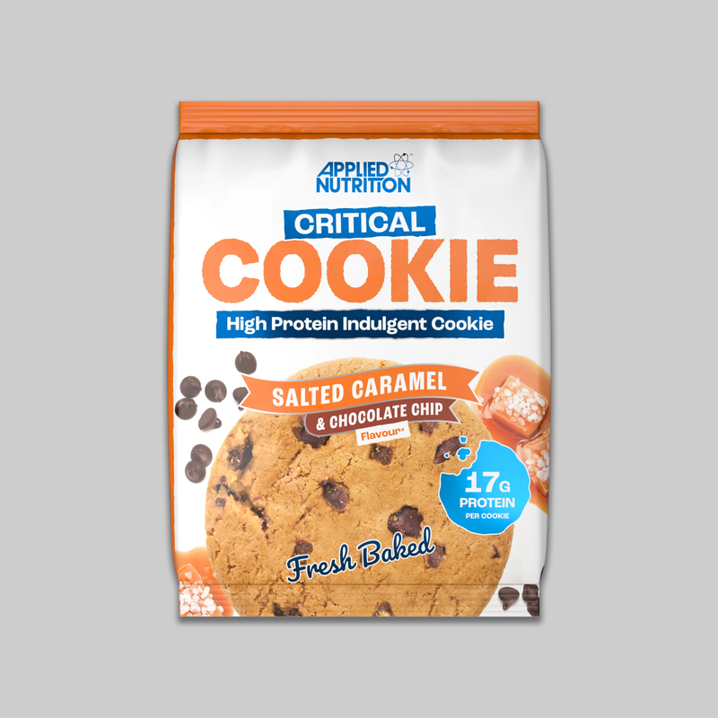 

Applied Nutrition Critical Cookie Salted Caramel & Chocolate Chip Flavor, 73g