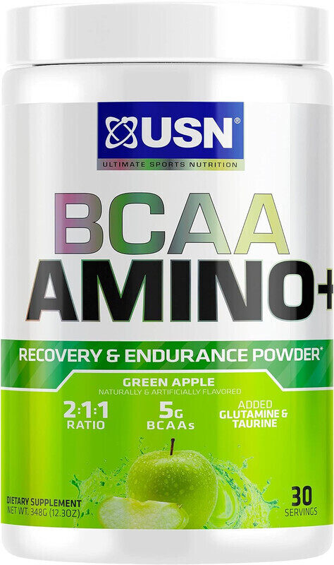 

USN BCAA Amino+ 273g Green Apple 30servings