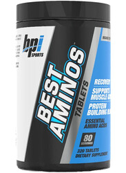 BPI Best Aminos Tablets 80 Servings 320 Tablets