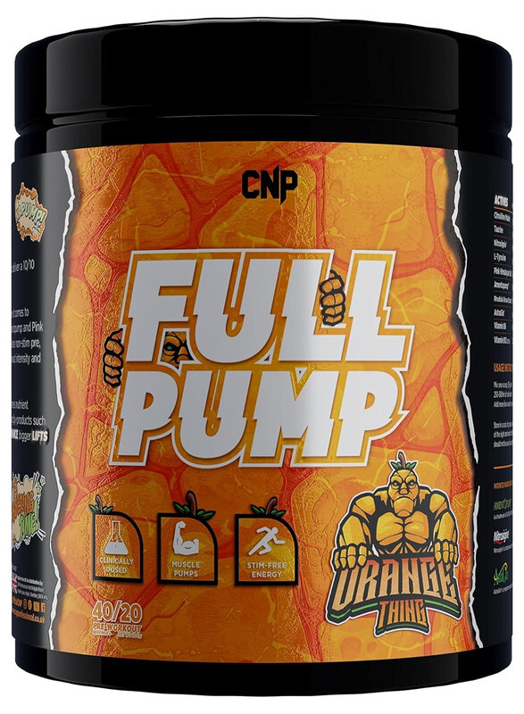 CNP Full Pump Pre-workout 300g Orange Thing Flavor