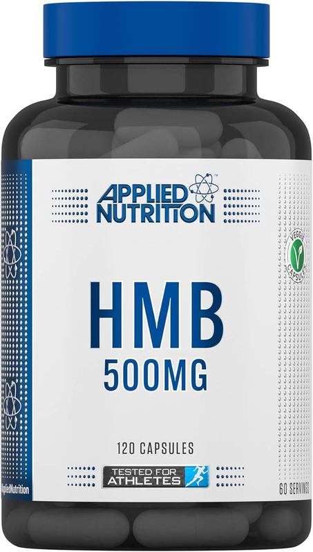 Applied Nutrition HMB, 500 mg, 120 Capsules