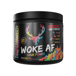 Das Labs Woke AF Nootropic Pre Workout 20 Servings Sour Power 252g