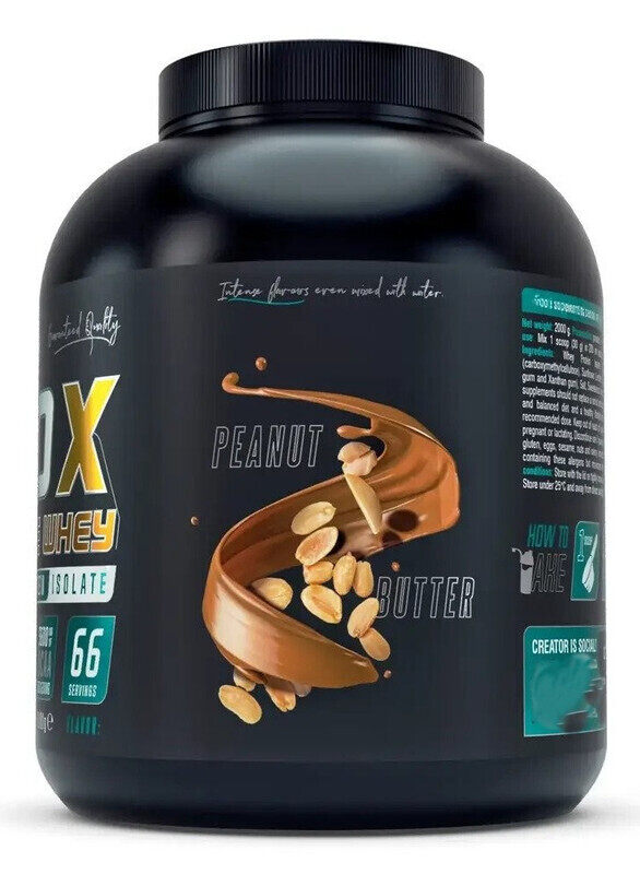 

Creators Nutrition ISO X Isolate Whey Peanut Butter 66 Servings