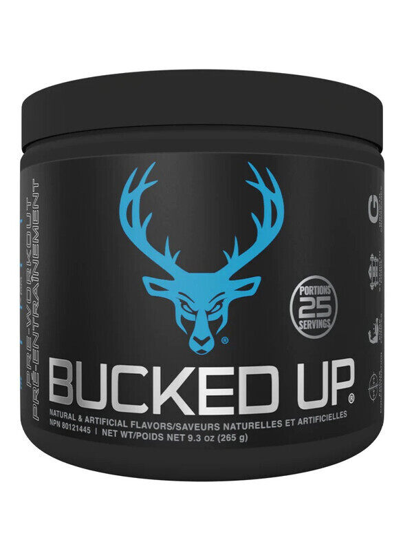 

Bucked Up Pre-workout 25 Servings Blue Raz 265g