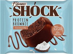 Fitness Shock Protein Brownie Coconut Pie Flavor Pack of 10