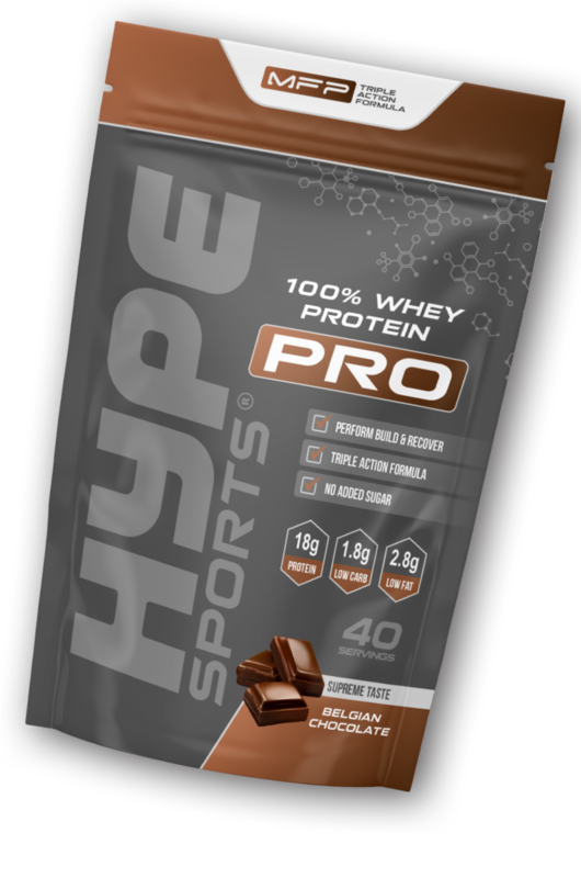 

Hype Sports 100% Whey Protein Pro, 500g, Belgian Chocolate, 20 Serving