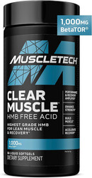 Clear muscle HMB 1000mg 84 liquid softgels