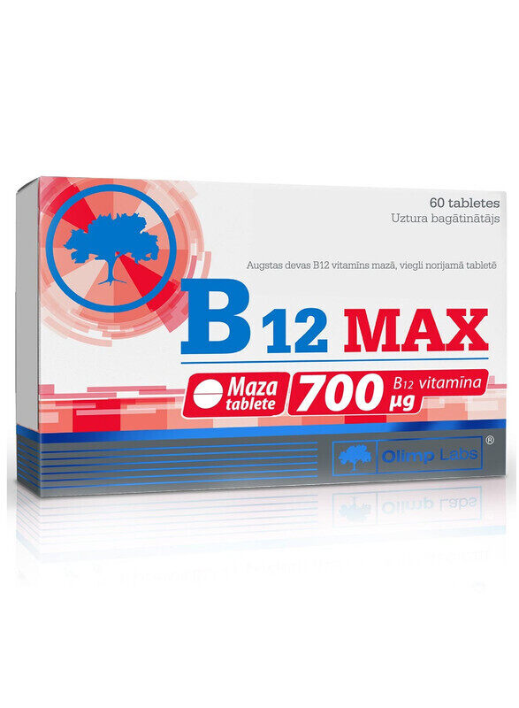 

Olimp B12 Max 700 Mcg 60 Tablets