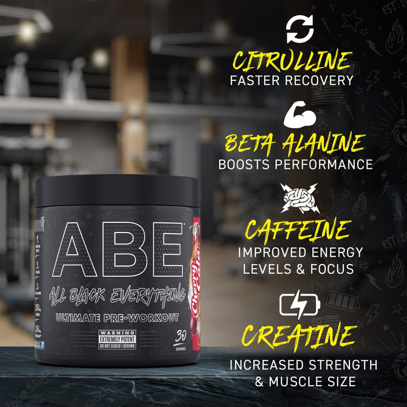 Applied Nutrition ABE Ultimate Pre-Workout 375g, Twirler Ice cream Flavor, 30 Serving