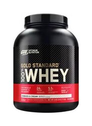 Gold Standard 100% Whey Protein Powder Primary Source Isolate - Cookies & Cream, 4.65 Lbs 68 Servings (2.11 KG)