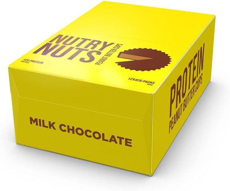 

Nutry Nuts Chocolate Peanut Butter Cup 42g Pack of 12