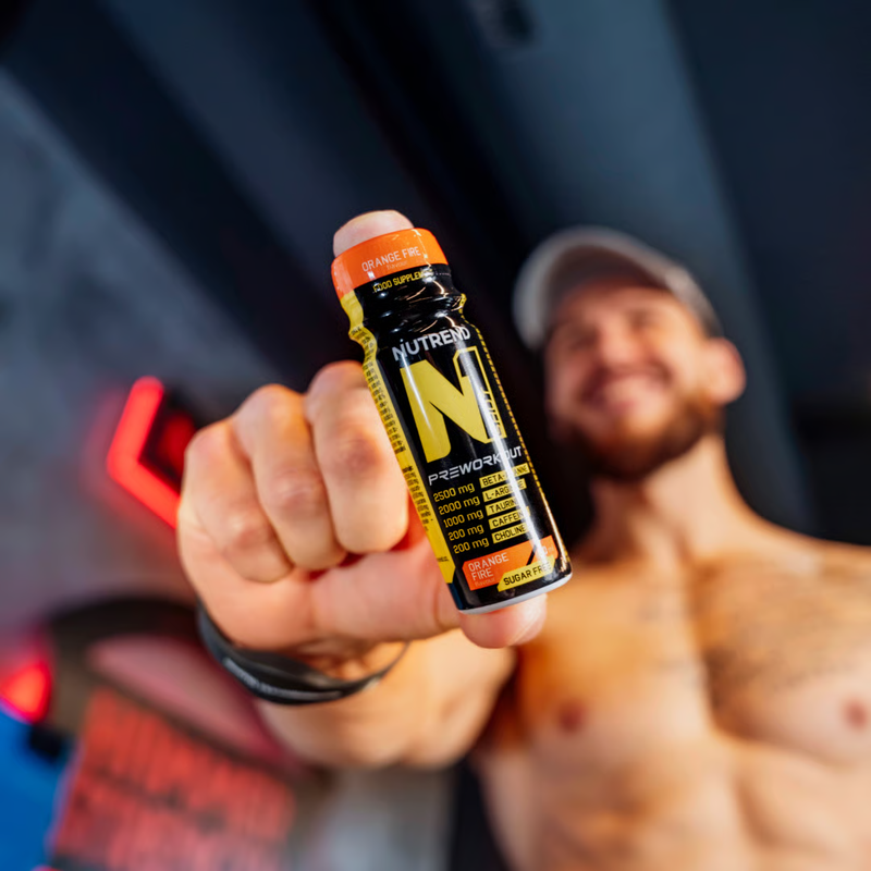 Nutrend N1 Shot Pre Workout 60ml, Cherry Crush Flavor