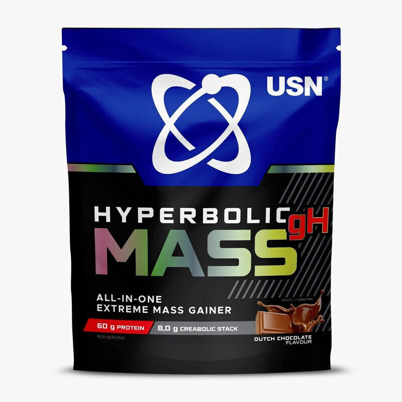 

USN Hyperbolic Mass GH Dutch Chocolate 26 Scoops 2kg