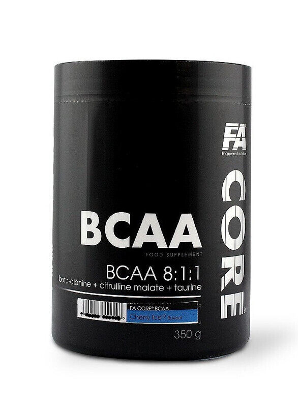 

FA Engineered Nutrition FA CORE BCAA Food Supplement 350g Cherry Ice Flavor