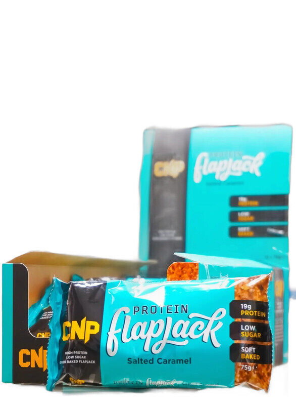 

CNP High Protein Flapjack Bar Salted Caramel Flavor 75g Pack of 12