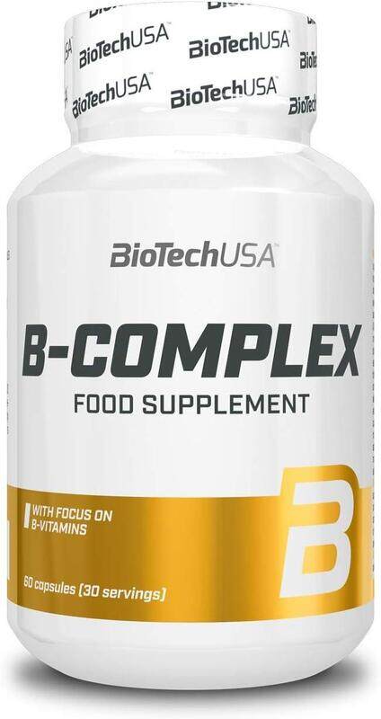 

BiotechUsa B-Complex Food Supplement 30 Servings 60 Capsules