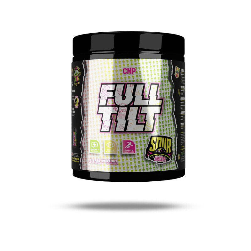 

CNP Full Tilt Pre-Workout Sour Saucers Flavor 30 Serving