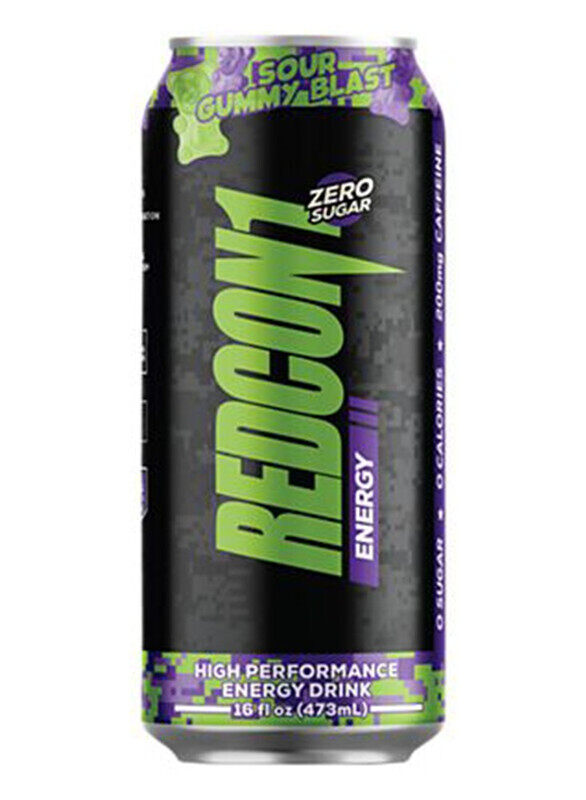 

REDCON1 Energy Drink 473ml Sour Gummy Blast Flavor