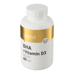 Ostrovit DHA+Vitamin D3, 60 Capsules, 30 Serving, 80g