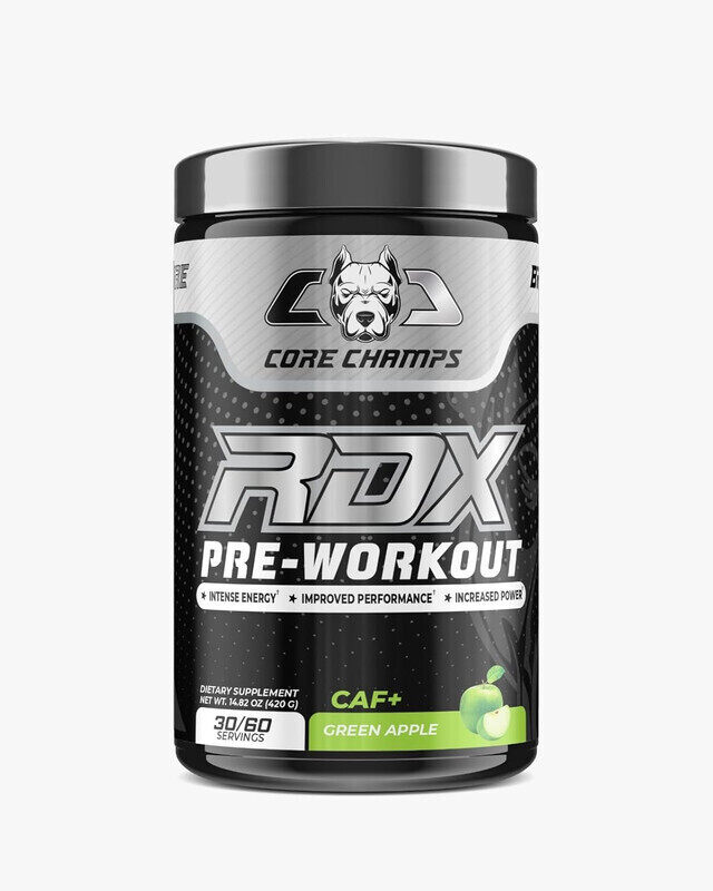 

Core Champs RDX-Pre-workout 420g, Green Apple Flavor