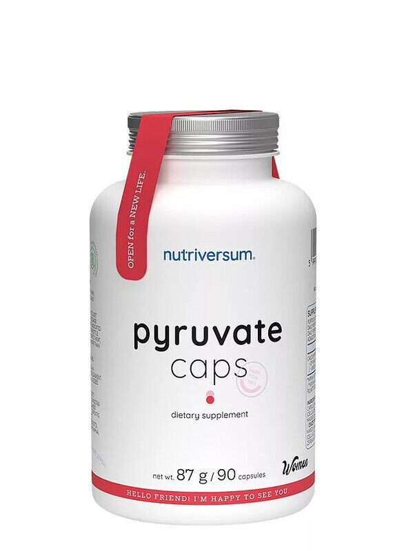 

Nutriversum Pyruvate Caps 90 Capsules
