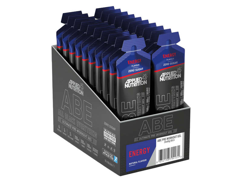 

Applied Nutrition Ultimate Pre-workout Gel, Candy Ice Blast Flavor 60g Pack of 20