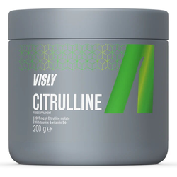 Visly Citrulline 200g, strawberry Flavor, 66 Serving