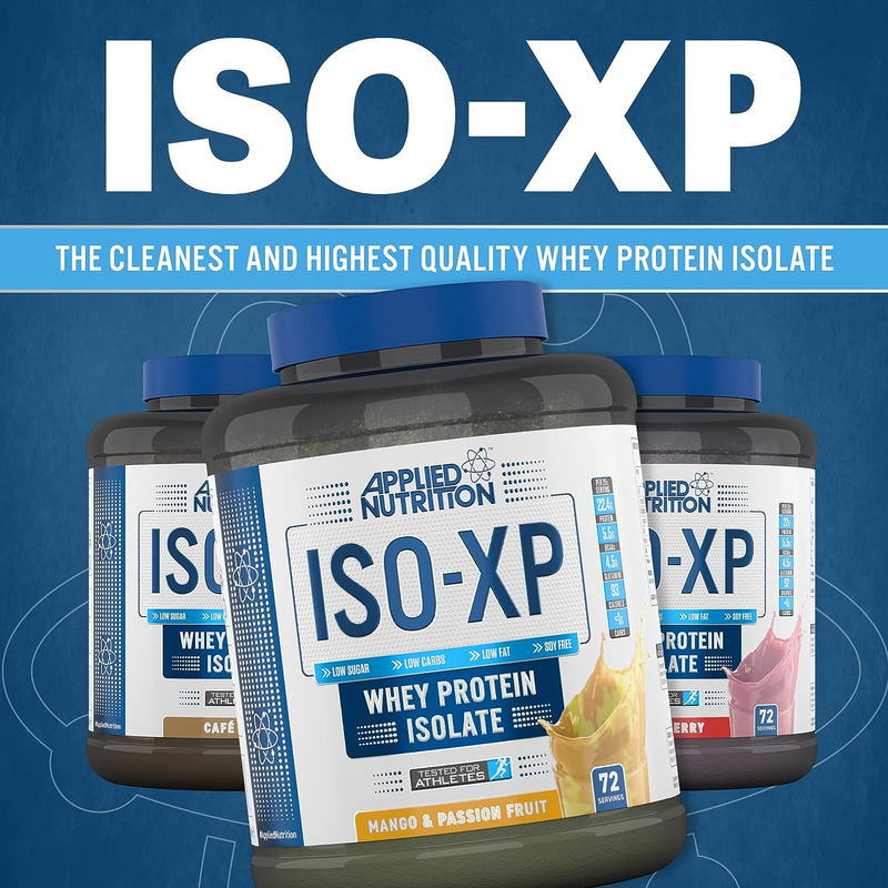 Applied Nutrition ISO-XP 100% Whey Protein Isolate, Delicious Strawberry, 1.8 Kg