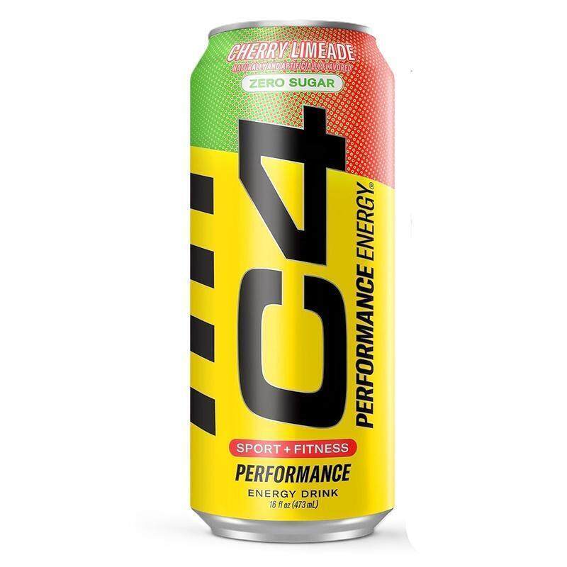 

Cellucor C4 Energy, Zero Sugar, Pre Workout Drink, Cherry Limeade, 473ml