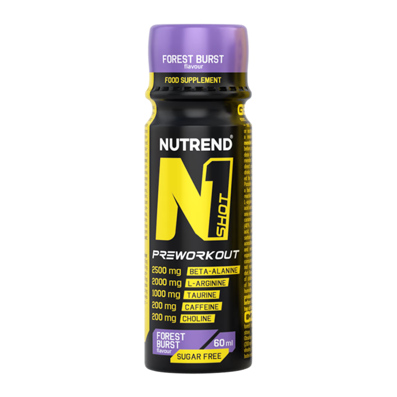 

Nutrend N1 Shot Pre-workout 60ml, Forest Burst Flavor