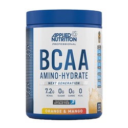 Applied Nutrition BCAA Amino-Hydrate 450g, Orange & Mango 32 Serving