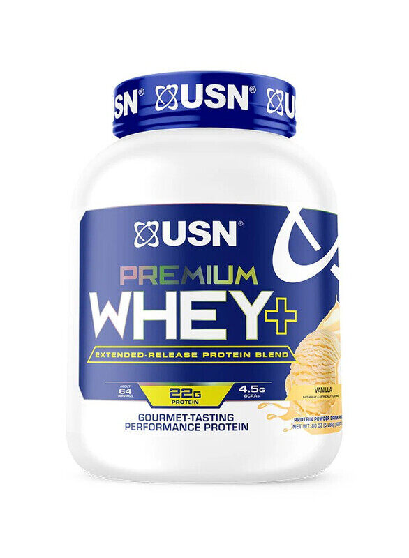 

USN Premium Whey + 5 lbs Vanilla Flavor 64 Serving
