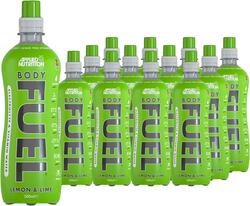 Applied Nutrition Body Fuel Electrolyte Water with BCAAs and Vitamins, Lemon & Lime, Pack of 12