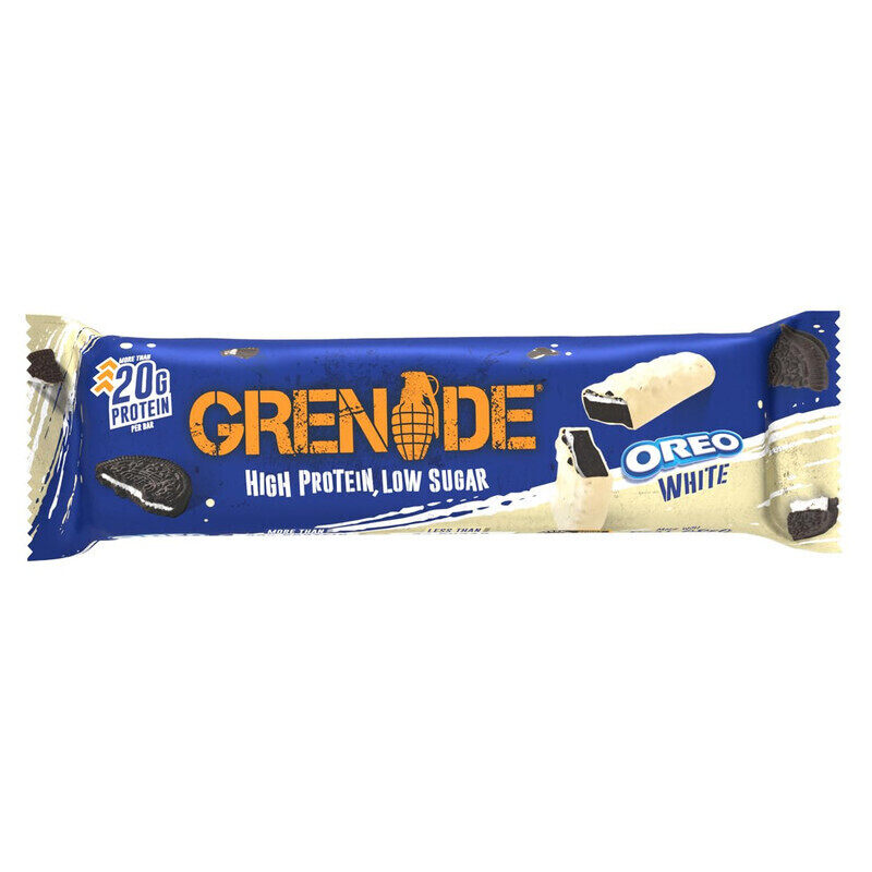 

Grenade Hi Protein Bar Oreo White Flavor 60g
